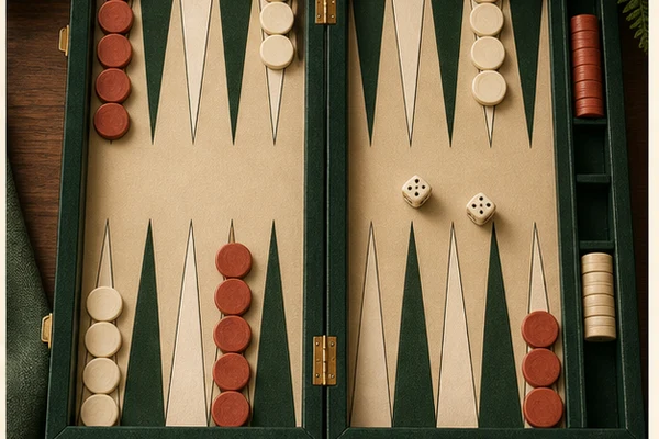 Backgammon game cover