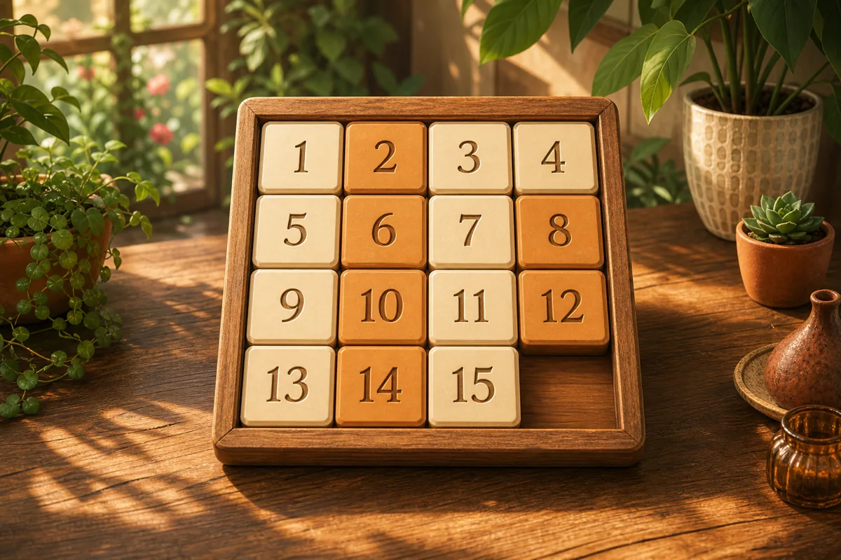 Fifteen Puzzle game cover